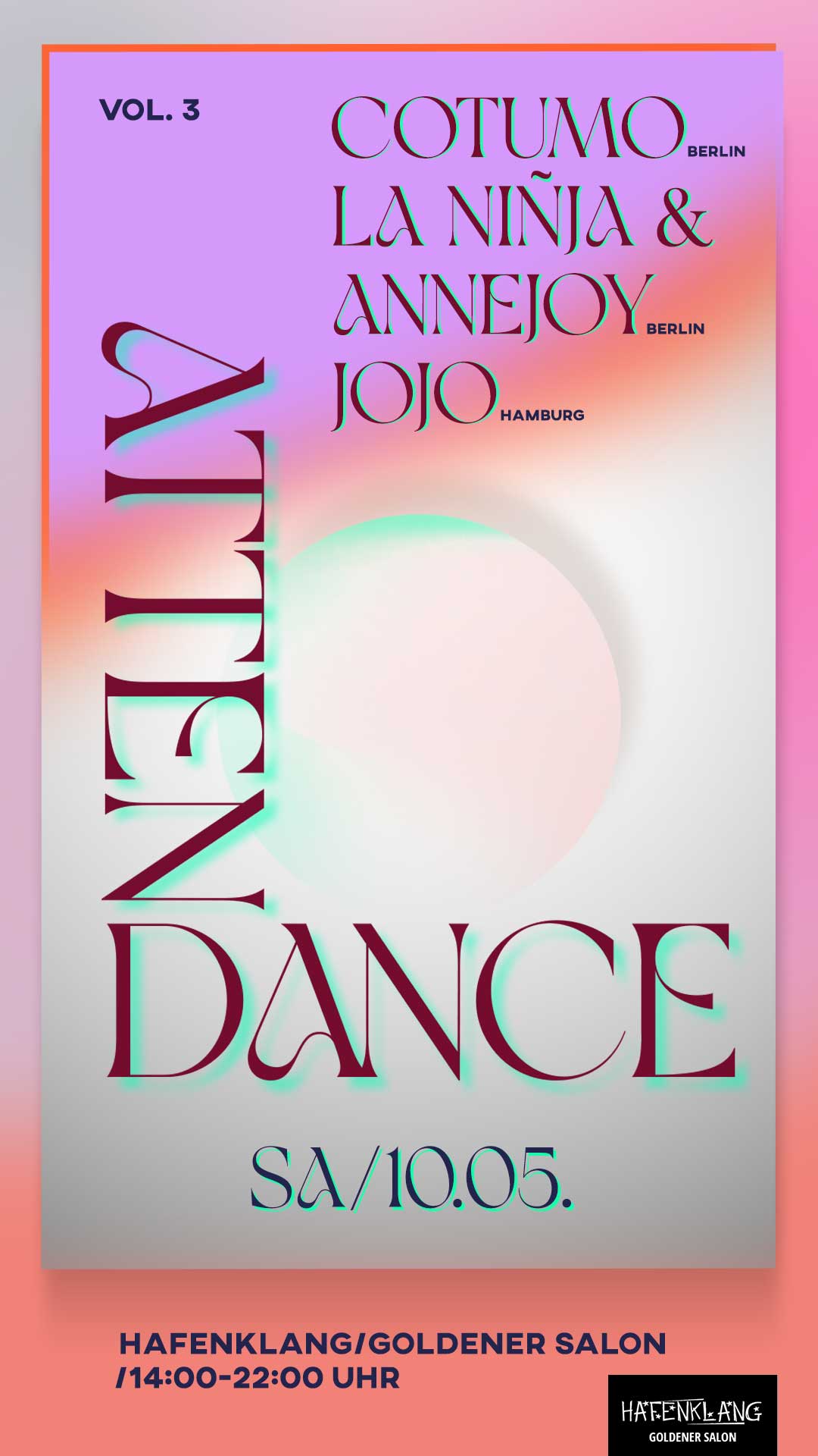 ATTENDANCE_1080x1920 Its a good day to dance - sagt Hamburg und sagen wir - kommt vorbei